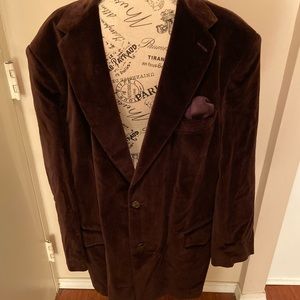 Men’s Velour Blazer